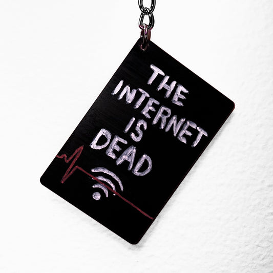 Dead Internet Keychain