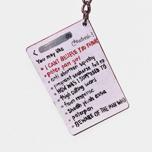 Dead Internet Keychain