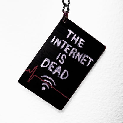 Dead Internet Keychain